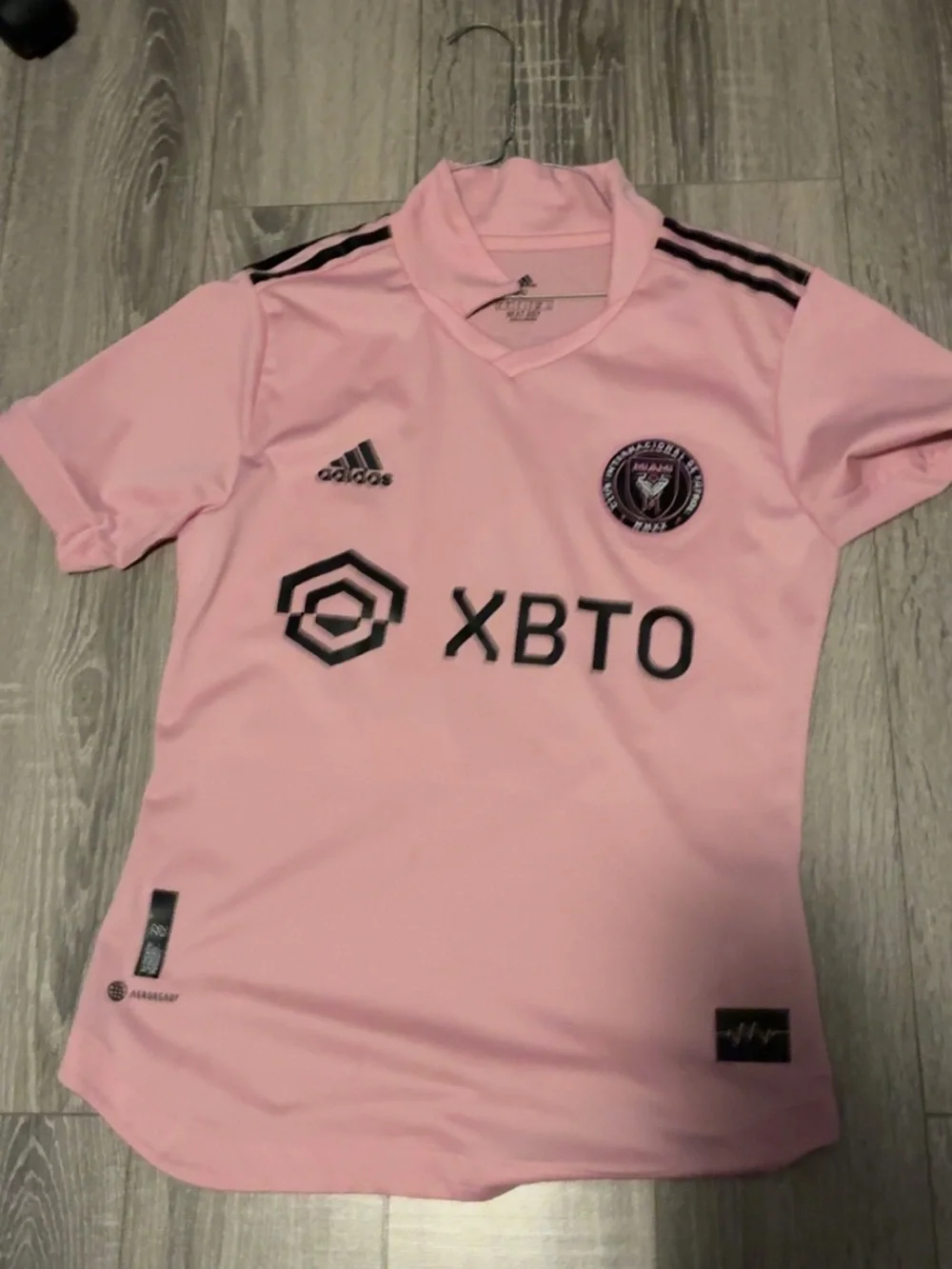 Adidas  Inter Miami Pink Soccer Jersey Messi